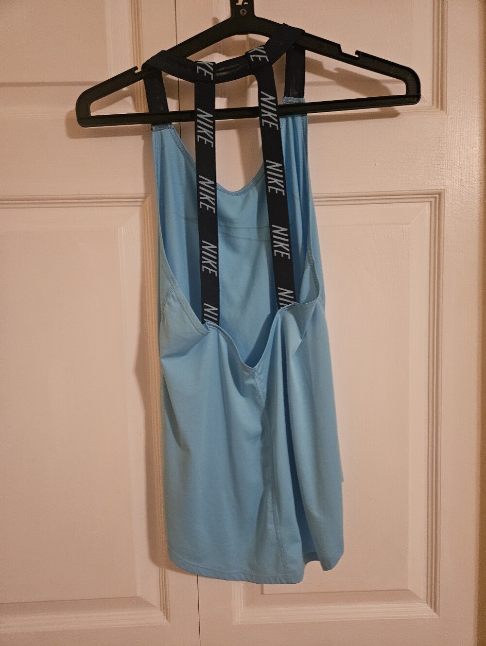 Nike Light Blue Racerback Performance Tank Size Small - Picture 2 of 3